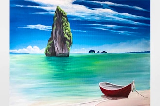 Paint Nite: Tropical Beach Escape